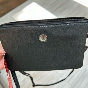 Stone Mountain Plug-In Pebble Leather Convertible Crossbody Purse Bag New w Tags